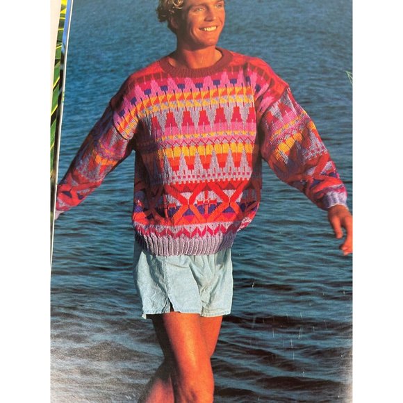 Dale Of Norway Designs Knitting Pattern Book Women Sweater NR 49 DaleGarn Adult - Picture 9 of 16